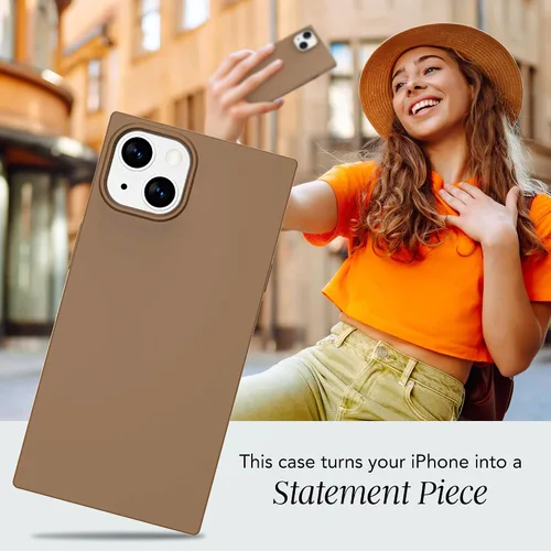 Miniatura 2 de Cocomii - Funda rectangular compatible con iPhone 14 Plus/15 Plus - Silicona suave al tacto, forro de microfibra, para mujeres, niñas, hombres
