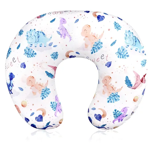 Miniatura 10 de DILIMI Nursing Pillow Cover, Stretchy Removable Case for Breastfeeding Pillows, Ultra Soft Comfortable Slipcover for Baby Girl and Boy, Farm