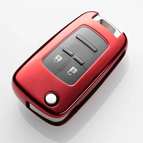 Miniatura 7 de Funda para llavero de TPU para Chevrolet Trax Cruze Aveo para Opel Astra J Corsa Meriva Zafira Antara Mokka Insignia Oro