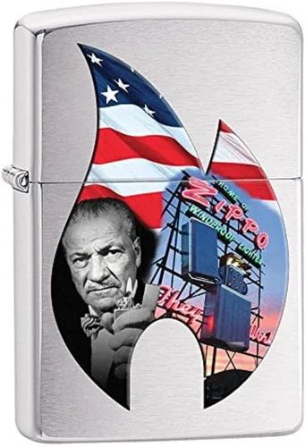Miniatura 7 de Encendedores de llama Zippo plateado