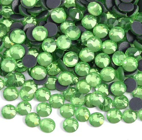 Miniatura 48 de 6000 diamantes de imitación termoadhesivos a granel, diamantes de imitación azules para ropa de manualidades, cristales termoadhesivos para Zafiro