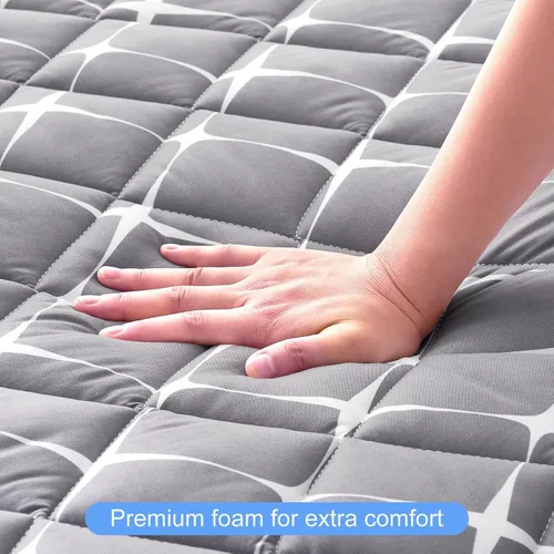 Miniatura 6 de jzbearapt Colchón de Espuma Premium Japonés para Suelo Colchón Futón, 100% Espuma Cómoda de Alta Densidad, Alfombrilla Gruesa de Tatami para Dormir