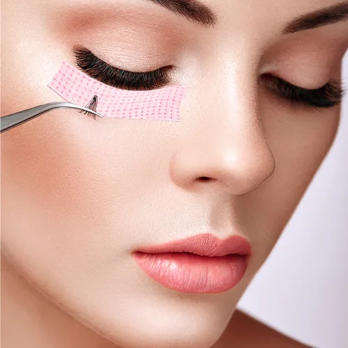 Miniatura 4 de 6 rollos de cinta adhesiva para pestañas, cinta adhesiva de tela para extensión de pestañas, cinta de microporo transpirable de tela