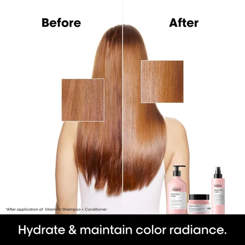 Miniatura 2 de L'Oreal Professionnel Vitamino Color - Mascarilla capilar Protege y conserva el color del cabello Mejora el brillo y la vitalidad Hidrata