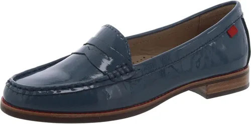 Miniatura 29 de Mocasines Penny de piel auténtica cómodos sin cordones para mujer