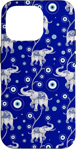 Miniatura 20 de Funda con dije de elefante de mala suerte para iPhone 17