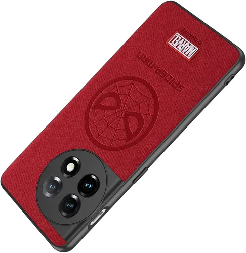 Miniatura 2 de IRON SPIDER Funda para OnePlus 11 5G, con personaje de superhéroe, compatible con OnePlus 11 (rojo) para hombre y mujer