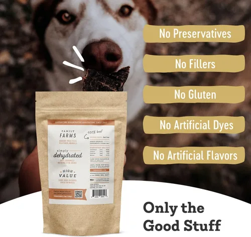 Miniatura 6 de Farm Hounds - Hígado de res - Golosinas de hígado de res natural premium para perros - Hecho de ganado criado humanamente al 100% - Golosinas