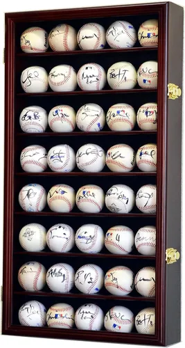 Miniatura 5 de 40 Balón de béisbol vitrina gabinete (roble)