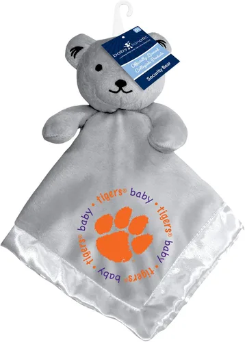 Miniatura 36 de Baby Fanatic Oso de seguridad gris - NCAA - Con licencia oficial Snuggle Buddy