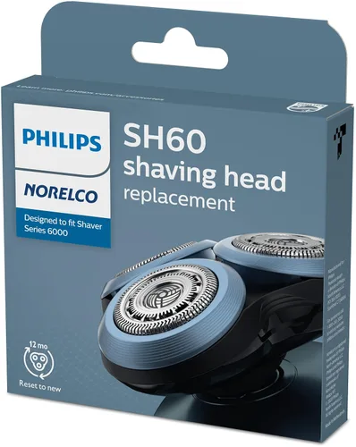 Miniatura 11 de Cabezales de afeitado Philips Norelco genuinos SH60/72 compatibles con la serie de afeitadoras Norelco 6000
