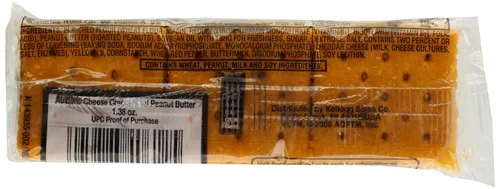 Miniatura 4 de Austin Galletas de queso con mantequilla de maní, 1.38oz (27 unidades)