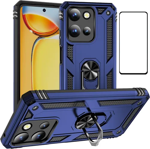 Miniatura 25 de Funda para Xiaomi redmi Note 12 Pro Plus 5G con protector de pantalla, soporte delgado protección militar a prueba de golpes Armor Defender Funda
