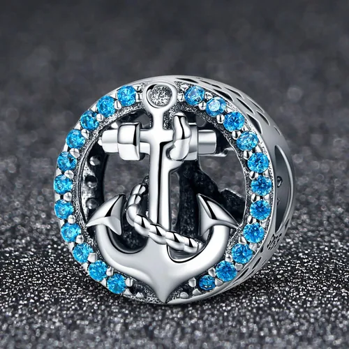 Miniatura 6 de WOSTU Dijes exquisitos de plata de ley 925 dije de cuentas de corazón de amor rosa para pulseras cuentas de la llave del corazón para mujeres