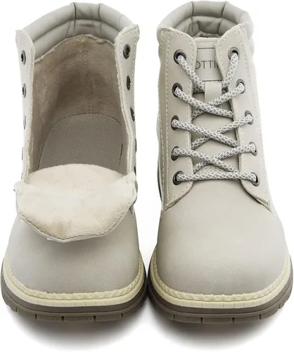 Miniatura 7 de Botas impermeables para el trabajo de senderismo para mujer, botas tácticas de senderismo para la nieve de invierno, botas de senderismo