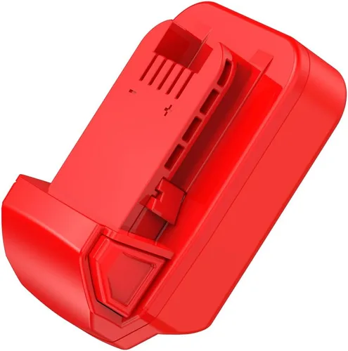 Miniatura 4 de 1 adaptador actualizado para herramientas inalámbricas Milwaukee M18, compatible con baterías Craftsman V20 de 20 V (solo adaptador)
