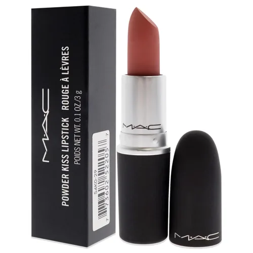 Miniatura 8 de MAC Powder Kiss - Lápiz labial 314 Mull It Over para mujer, 0.1 oz