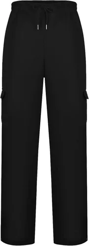 Miniatura 2 de Pantalones cargo para hombre, cintura elástica, con cordón, ajuste relajado, pantalones de senderismo, pantalones casuales de trabajo, pantalones