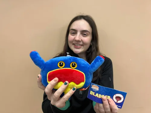 Miniatura 6 de GIANT MICROBES Peluche de vejiga, regalos de mordaza de urología, conciencia sobre el cáncer de vejiga, peluches de órgano, conciencia del cáncer