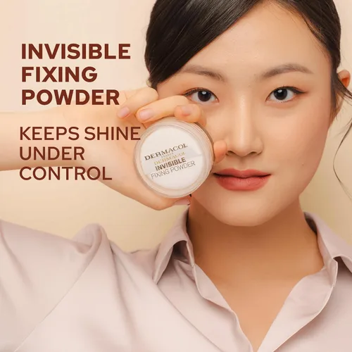 Miniatura 2 de Dermacol - Polvo facial de fijación invisible, polvo de ajuste translúcido a prueba de tacto para pieles grasas y otros tipos de piel, maquillaje