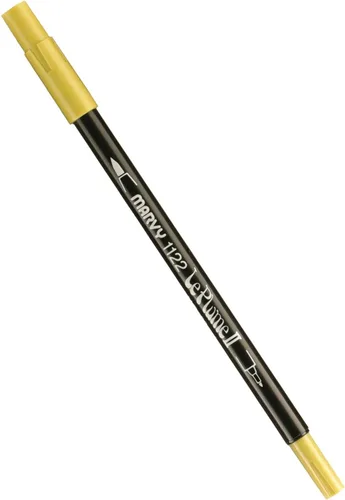 Miniatura 86 de Uchida 1122-C-3 Marvy Extra Fine Tip Le Plume II Rotulador de doble punta, azul