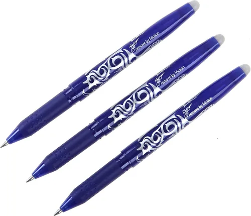 Miniatura 10 de Pilot Frixion - Bolígrafo de punta redonda borrable (0.028 in), color negro