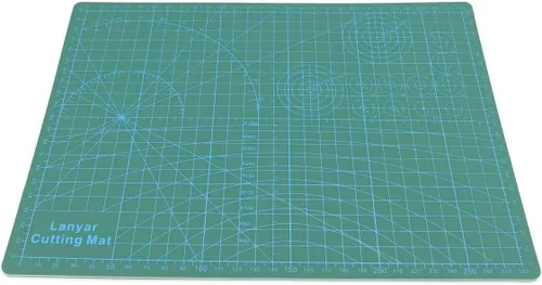 Miniatura 4 de Alfombrilla de corte para constructores de modelos Gundam de 12"x9" (A4)