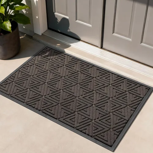 Miniatura 34 de Yimobra Alfombra para Puerta Delantera Exterior Entrada 29.5x17, Impermeable Resistente Alfombras Exteriores para Puerta Delantera, Alfombra