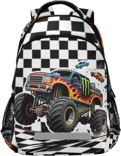 Miniatura 26 de ALAZA Mochilas de viaje con diseño de mariposa, luna y estrella, color azul turquesa, mochila escolar para hombres, mujeres, adolescentes y niños