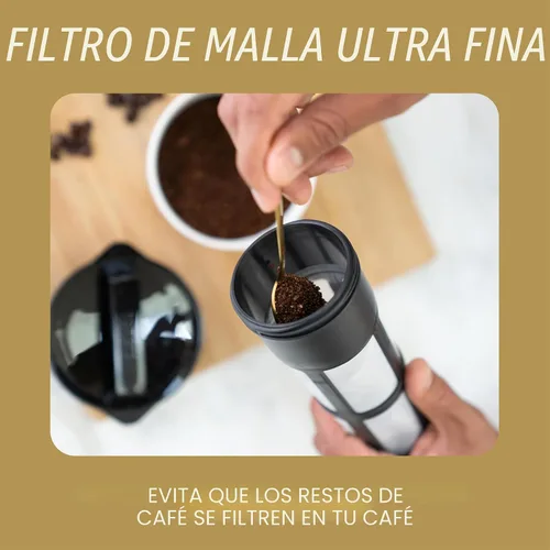 Miniatura 3 de Takeya Cafetera de café frío Tritan - Jarra hermética con tapa sin fugas - Elaborador de café frío sin BPA con mango de silicona - Jarra apta