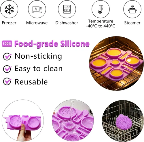 Miniatura 3 de Molde de silicona para hongos, moldes de chocolate para decoración de pasteles de boda, adornos de cupcakes, pudín, crumble de galletas M22