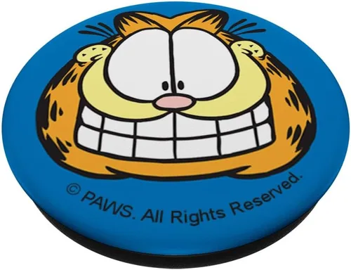 Miniatura 2 de Garfield Sonrisa PopSockets PopGrip estándar