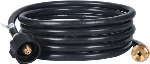 GasSaf Manguera de Propano, Manguera Adaptadora de Propano de 1 libra a 20 libras, Conexión de Tanque de Propano Adecuada para Parrillas Weber Q,