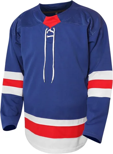 Miniatura 2 de Jerseys de práctica de hockey sobre hielo en blanco para hombre
