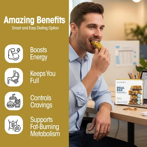 Miniatura 8 de WonderSlim - Barra de proteína nutritiva