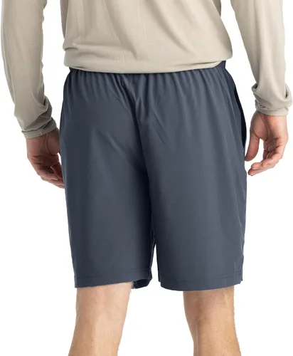 Miniatura 2 de Free Fly Pantalones cortos Breeze para hombre, entrepierna de 8 pulgadas, de secado rápido, ligeros, con protección solar UPF 50+