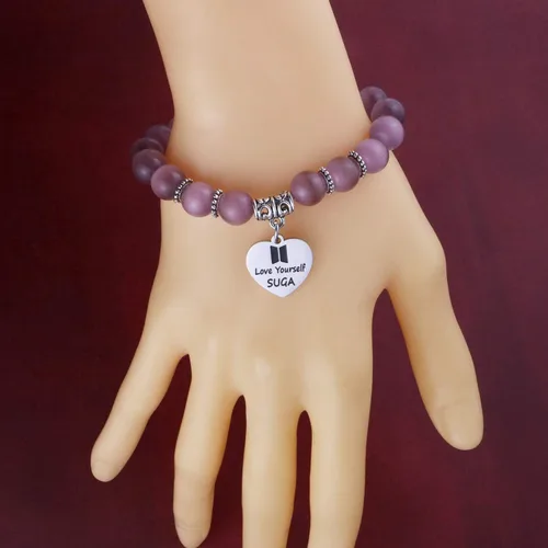 Miniatura 3 de BOSATE Kpop Bangtan - Pulsera de Bangtan para niños pulsera del ejército para amarte a ti mismo ejército joyería para amantes de los niños regalo