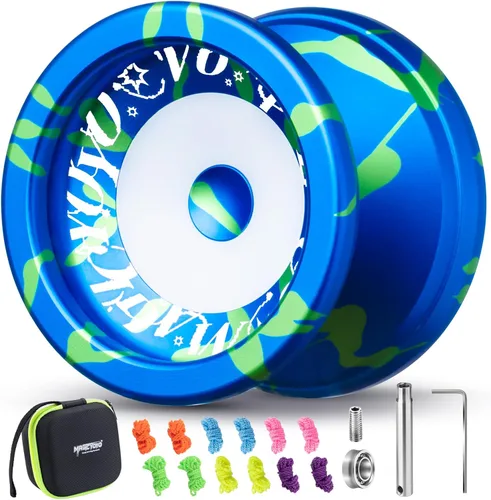 Miniatura 9 de MAGICYOYO Yoyo Profesional Responsivo para Niños de 8-12, V6 Locus Yo Yo de Doble Función para Adultos, Yo-yo de Truco de Giro con el Dedo
