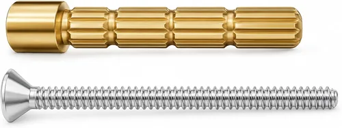 ALITZ - Kit de extensión de vástago de latón para vástagos giratorios/de compresión de montaje en pared, se adapta a Pfister 910-3740, 910-374 y