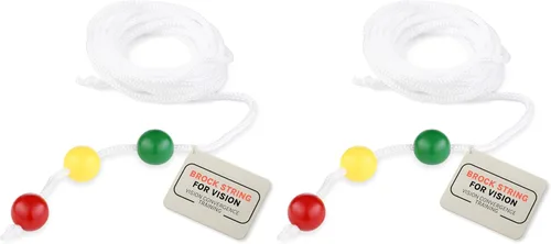 Miniatura 5 de Brock String, Herramienta de entrenamiento de insuficiencia de convergencia visual para fortalecimiento muscular ocular, ejercicio de enfoque