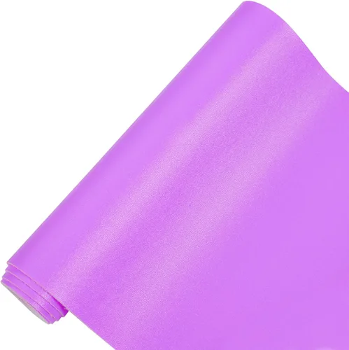 RAMYA Hojas de piel sintética de color liso liso (7.8 x 53 pulgadas), piel sintética, muy adecuadas para hacer aretes, manualidades, lazos, costura
