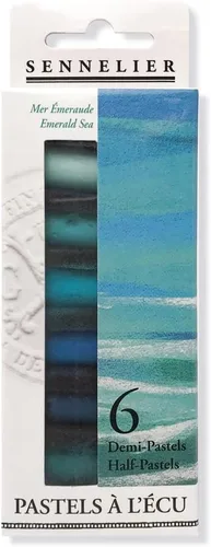 Miniatura 6 de SENNELIER Pastel francés extrasuave para artistas profesionales, medio pastel primaveral, juego de 6 MUELLE