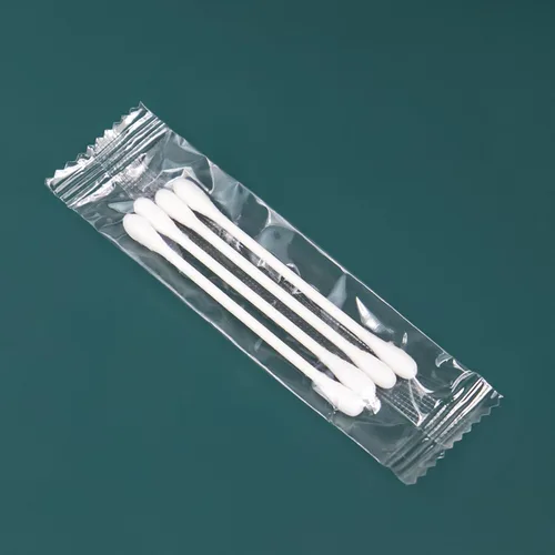 Miniatura 6 de Paquete de 200 hisopos de algodón, envueltos individualmente, palitos de papel de doble punta envueltos individualmente para orejas y maquillaje