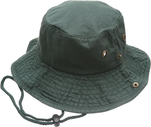 Miniatura 2 de Sombrero de cubeta para verano, para exteriores, para pescar, de safari, de caza, con correa ajustable