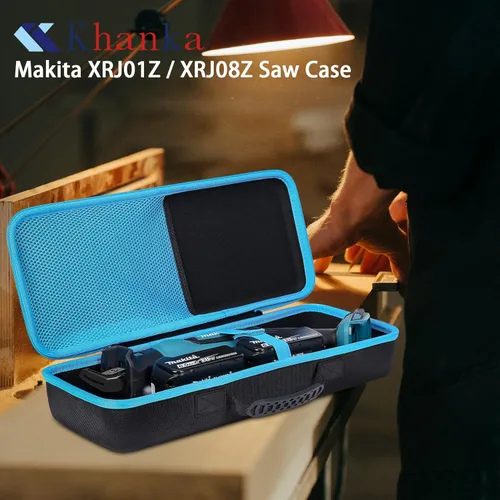 Miniatura 7 de Khanka Funda rígida de repuesto para Makita XRJ01Z / XRJ08Z de 18 voltios LXT de iones de litio inalámbrica, sierra recíproca compacta (sólo la caja)
