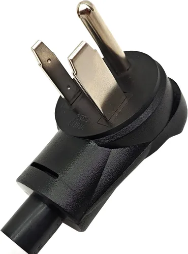 Miniatura 2 de Parkworld 78820 Cable adaptador de corriente alterna NEMA 6-50P macho a TT-30R RV 30A tomacorriente, 125 voltios 1.5 pies Negro