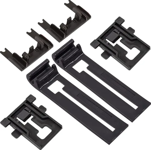 BlueStars (Actualización) Premium W10195839 & W10195840 & W10250160 Posicionador Ajustador, Ajustador de Rack y Brazo Ajustador Clip-Lock Kit –