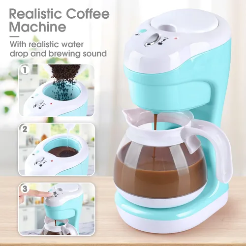 Miniatura 3 de Juguetes de electrodomésticos de cocina para niños, juego de accesorios de cocina de juego para niños, juguetes de cocina de simulación para niños