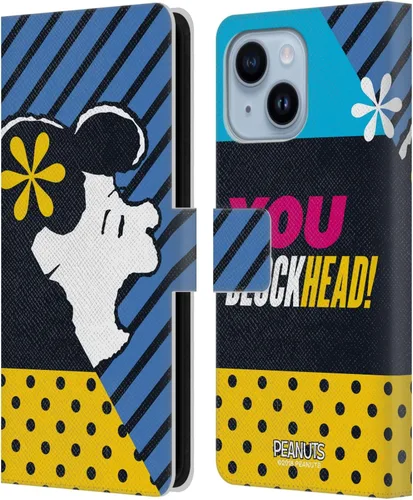 Miniatura 71 de Head Case Designs Funda de piel con licencia oficial de Peanuts Snoopy & Woodstock Balloon Halfs and Laughs para Apple iPhone 7/8/SE 2020 y 2022