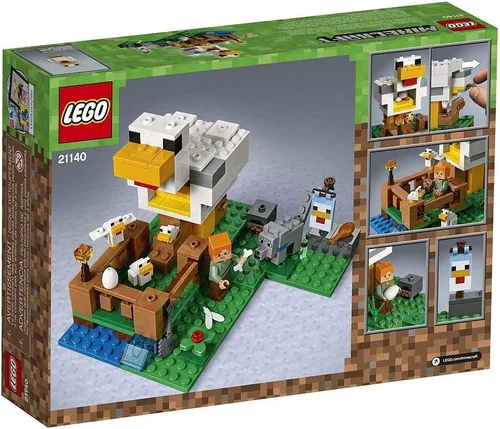 Miniatura 3 de El gallinero Juego de construcción LEGO Minecraft 21140 (198 piezas)